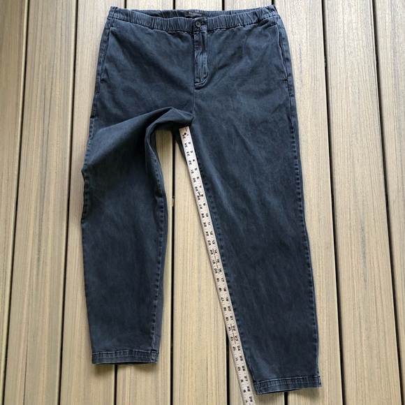 Liverpool Los Angeles Black Burnout Trousers Size XXL - Picture 6 of 9